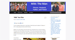 Desktop Screenshot of mitttheman.com