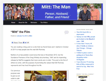 Tablet Screenshot of mitttheman.com